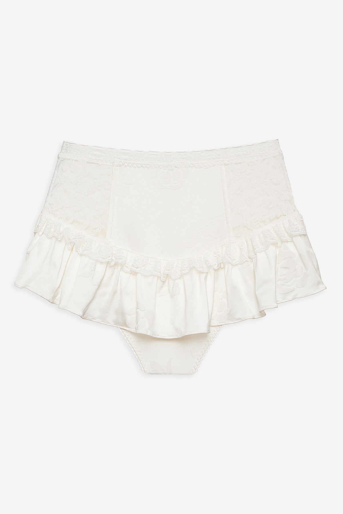 Lana Corset Skirt White - For Love & Lemons