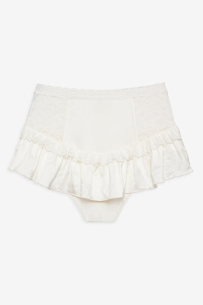 Lana Corset Skirt White - For Love & Lemons