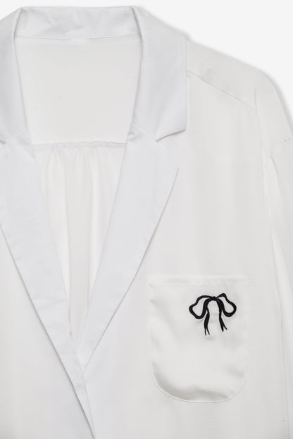 Everyday PJ Top White - For Love & Lemons
