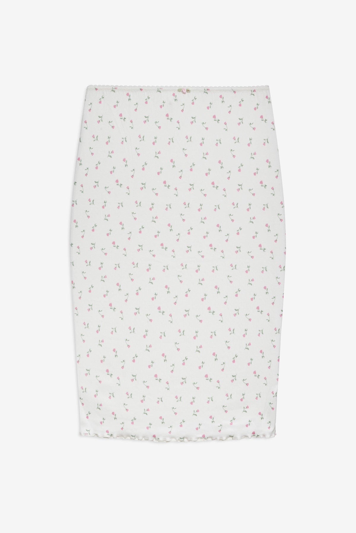 Elliana Midi Skirt White - For Love & Lemons
