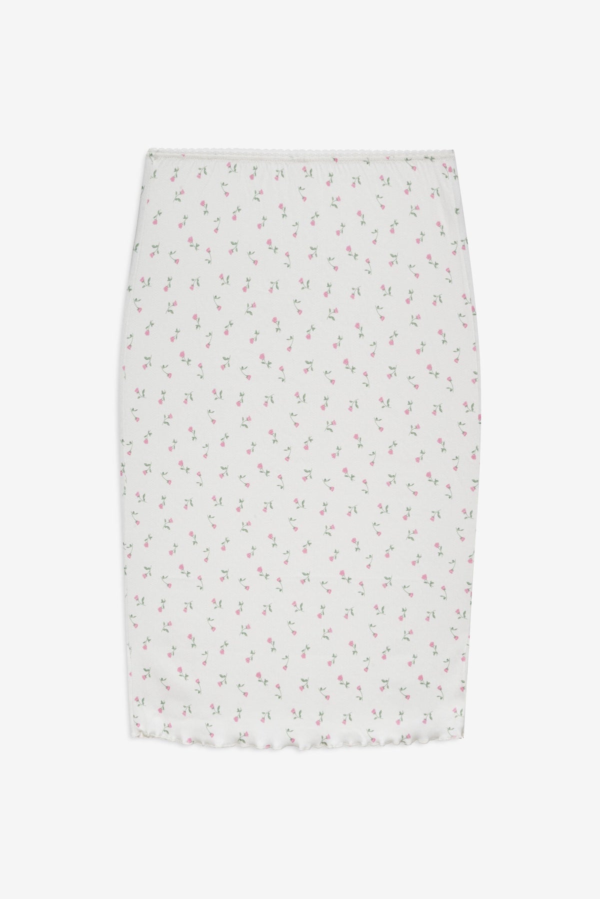 Elliana Midi Skirt White - For Love & Lemons