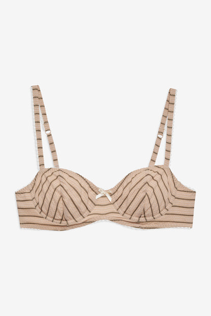 Mindy Underwire Bra Brown - For Love & Lemons