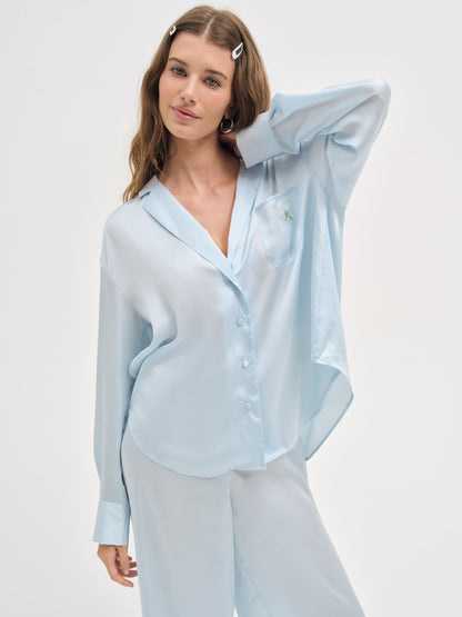 Everyday Pajama Top Blue - For Love & Lemons