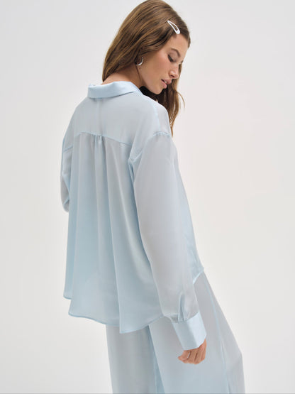 Everyday Pajama Top Blue - For Love & Lemons