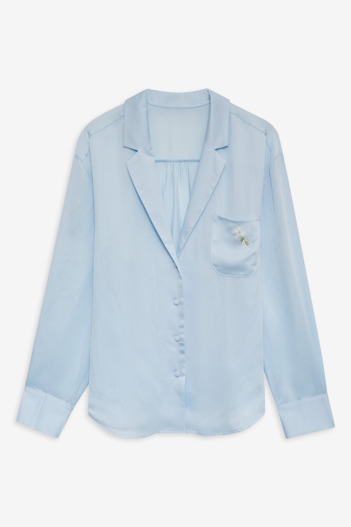 Everyday Pajama Top Blue - For Love & Lemons