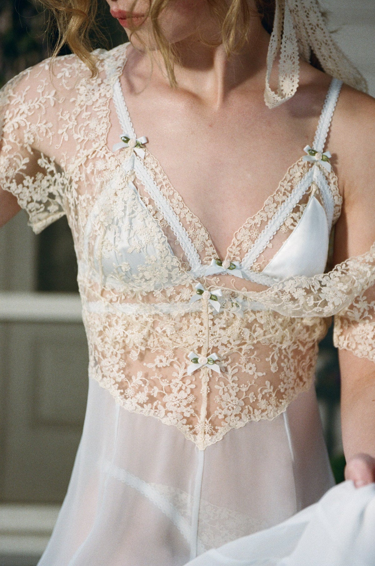 Cleo Bralette Blue - For Love & Lemons