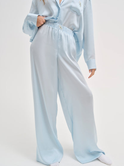 Everyday Pj Pant Blue - For Love & Lemons