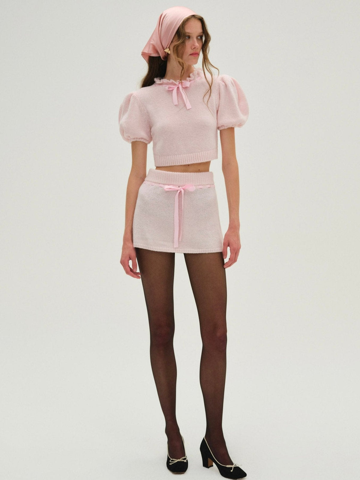 Beverly Mini Skirt Pink - For Love & Lemons