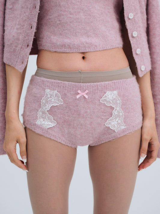 Arinah Boyshort Pink - For Love & Lemons