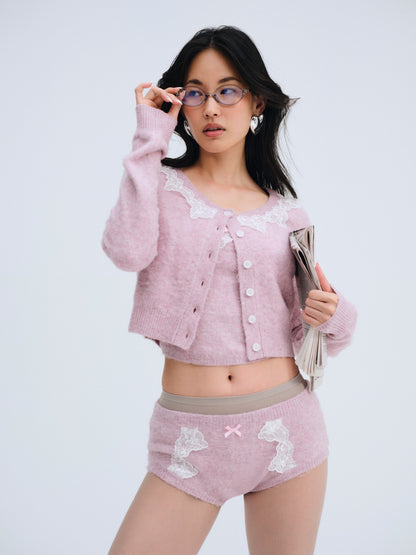 Arinah Boyshort Pink - For Love & Lemons