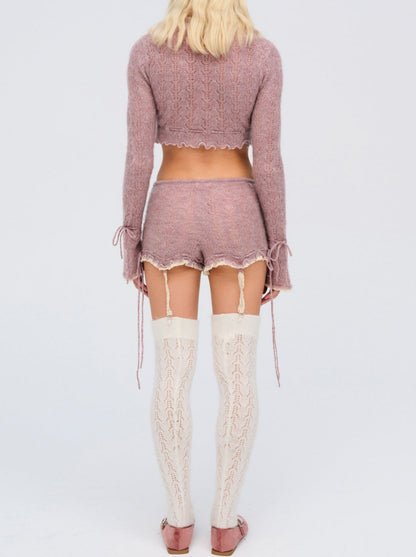 Liona Shorts Pink - For Love & Lemons