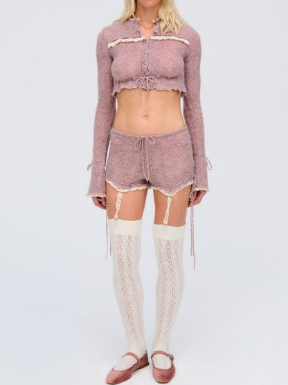 Liona Shorts Pink - For Love & Lemons