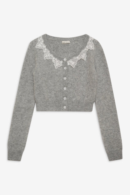 Arinah Cardigan Grey - For Love & Lemons