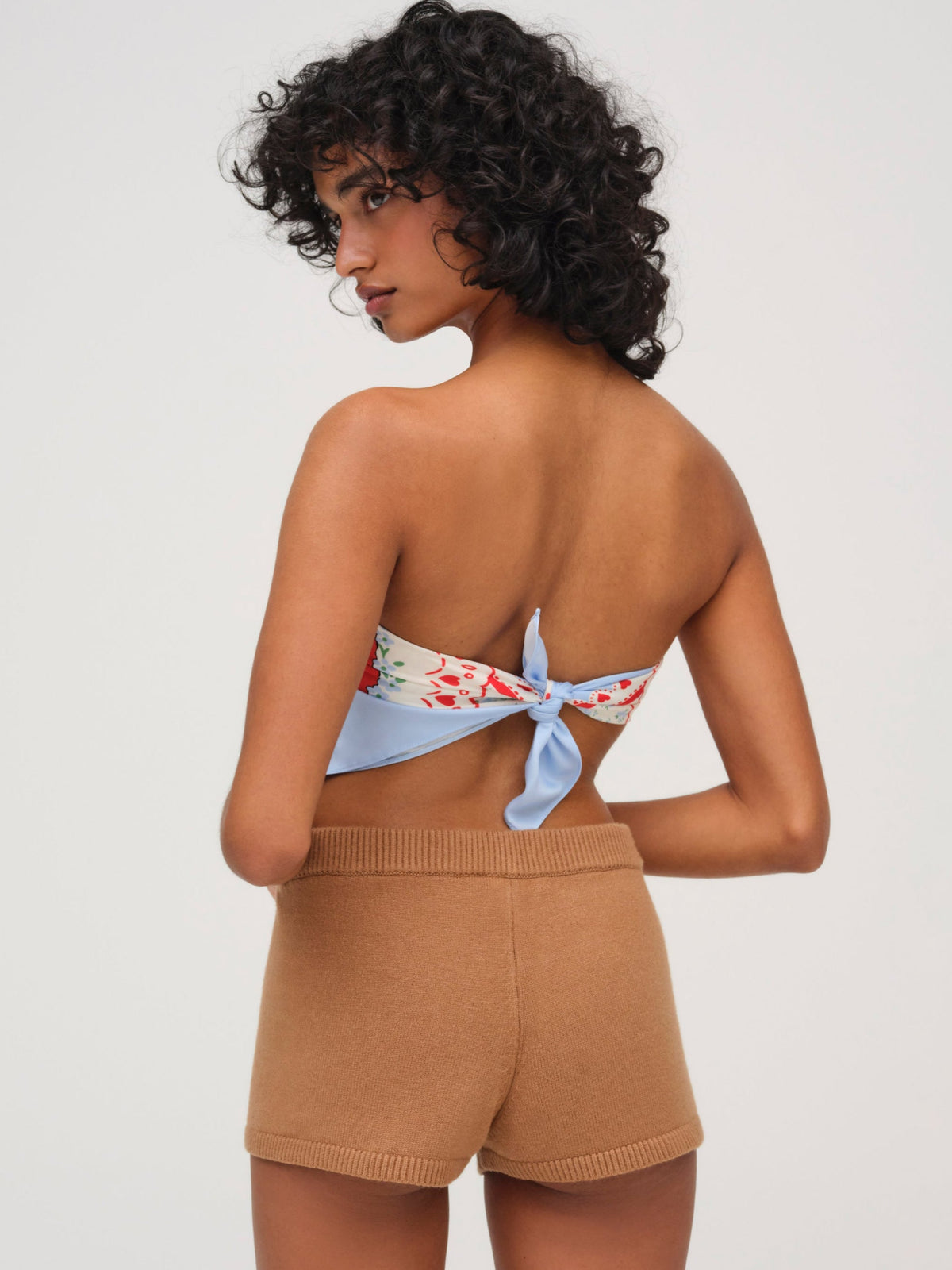 Ellie Knit Short CAMEL - For Love & Lemons