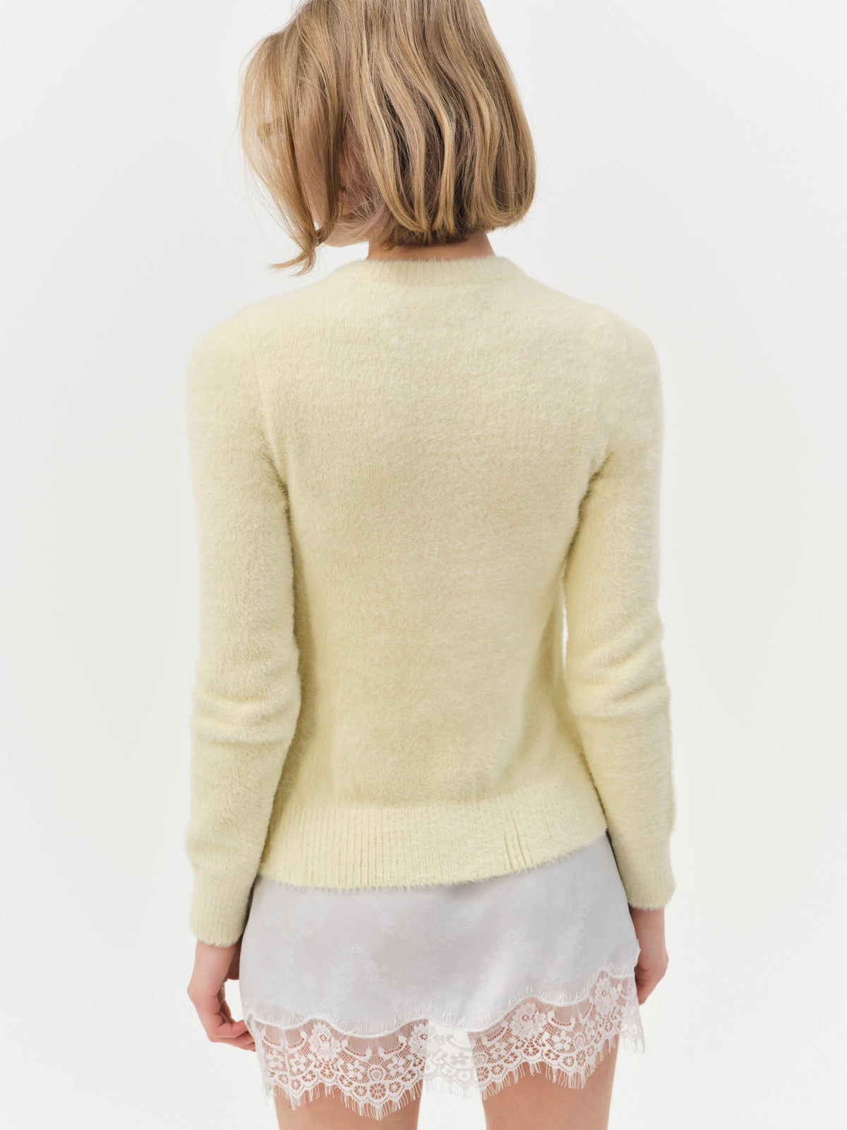 Harper Cardigan Yellow - For Love & Lemons