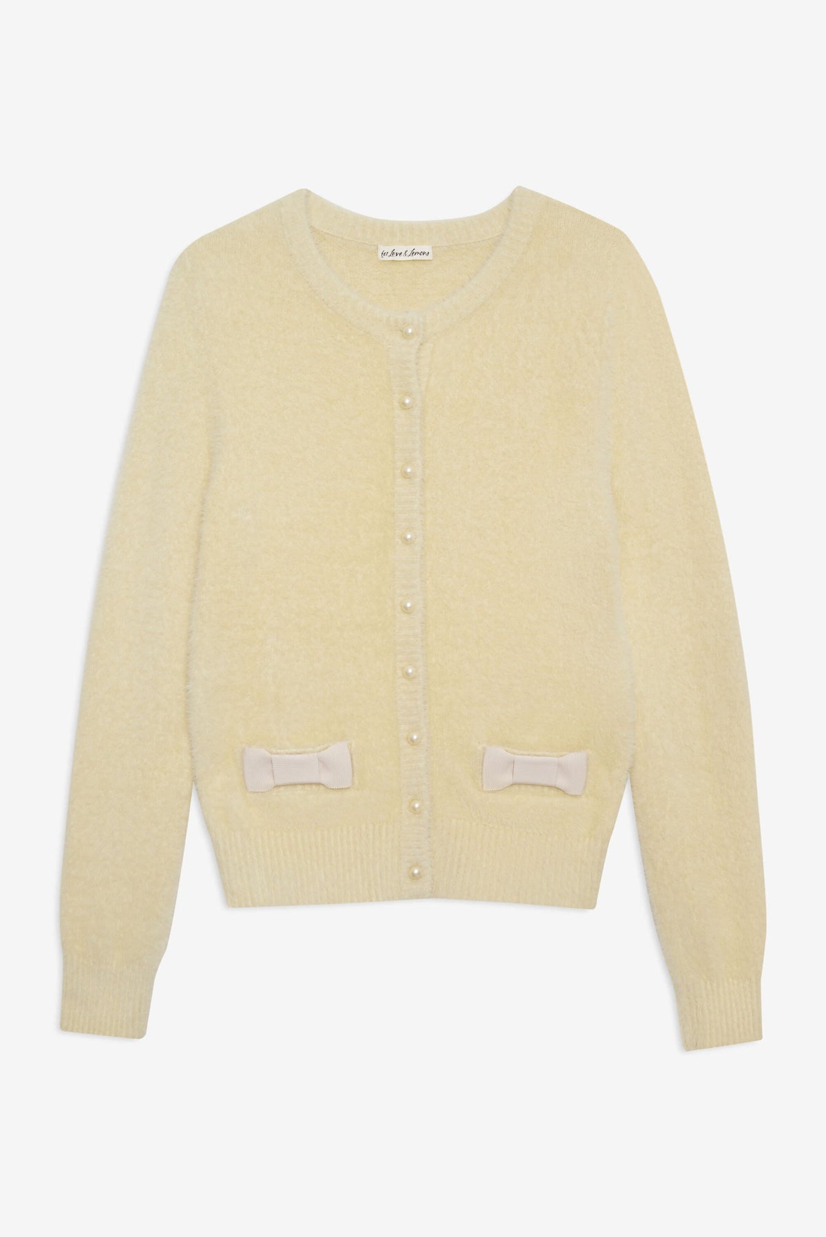 Harper Cardigan Yellow - For Love & Lemons