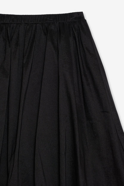 Waverley Midi Skirt Black - For Love & Lemons