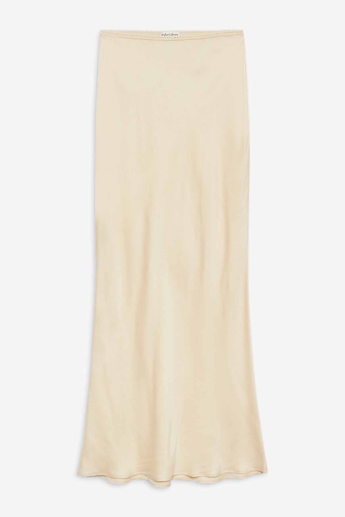 Clarabell Maxi Skirt Yellow - For Love & Lemons