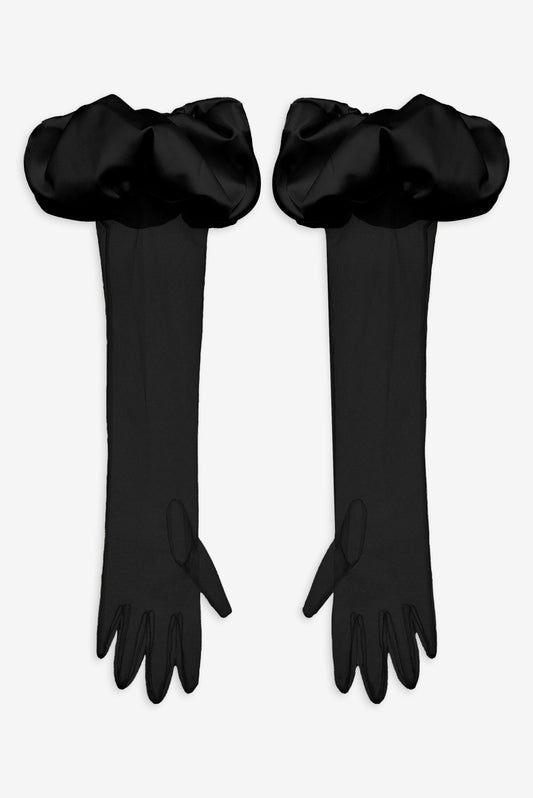 Serena Gloves Black - For Love & Lemons