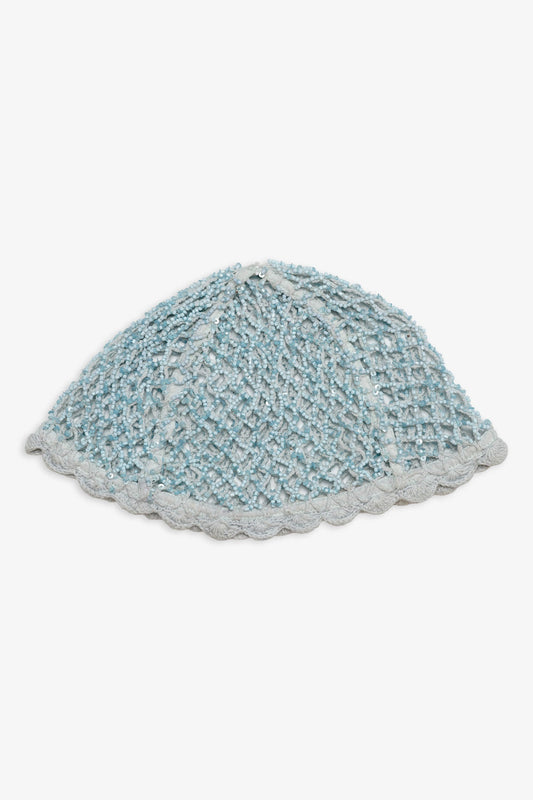 Amber Beanie Blue Sequin - For Love & Lemons