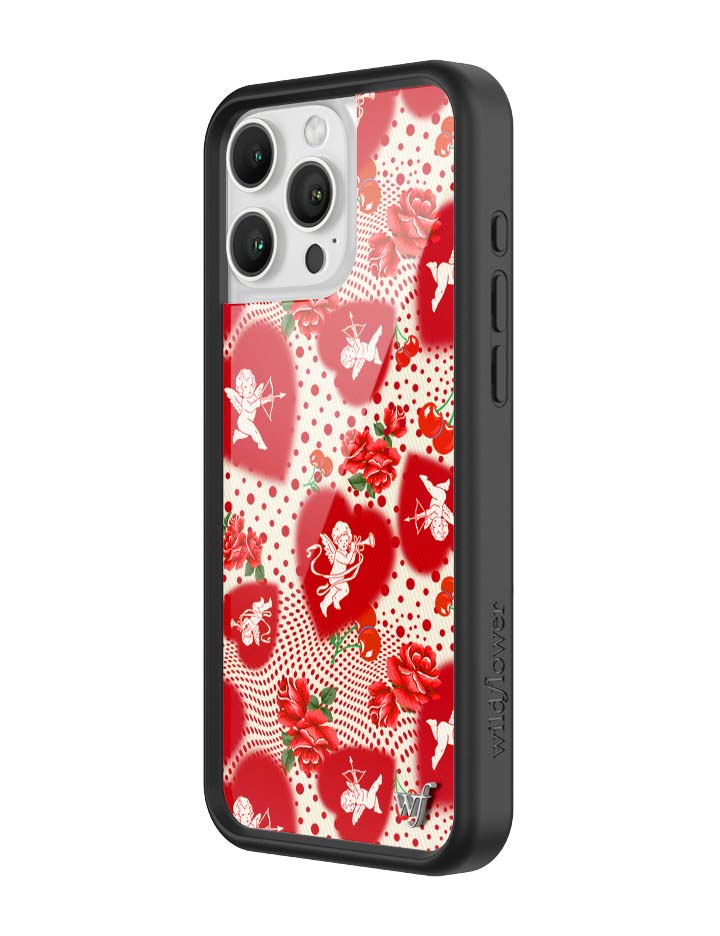 Cupid Dot iPhone Case Red - For Love & Lemons