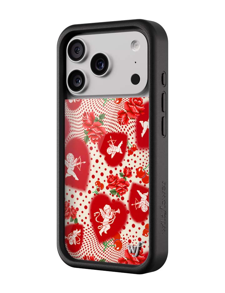 Cupid Dot iPhone Case Red - For Love & Lemons