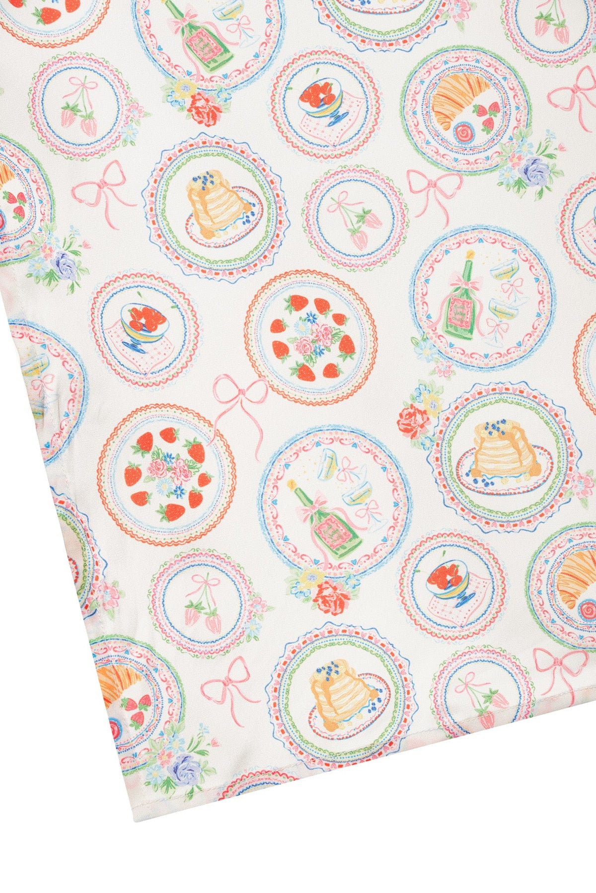 Ruth Square Headscarf Cream - For Love & Lemons