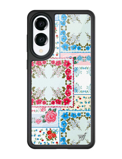Sweetheart Patchwork Samsung Galaxy Case Blue - For Love & Lemons