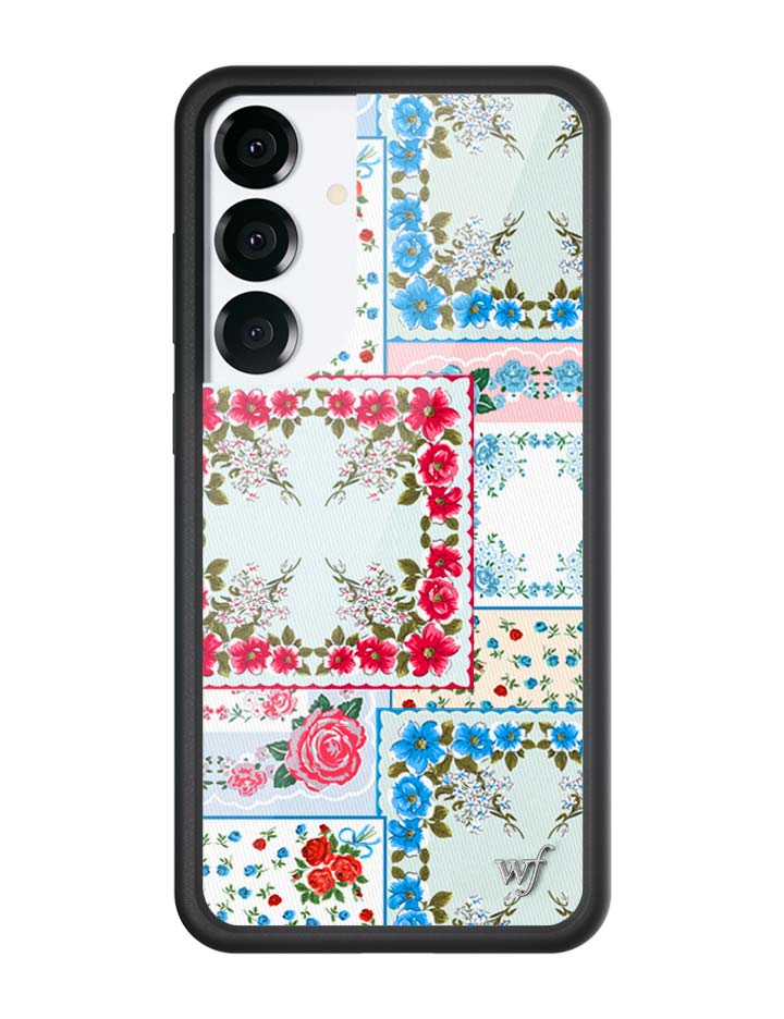 Sweetheart Patchwork Samsung Galaxy Case Blue - For Love & Lemons