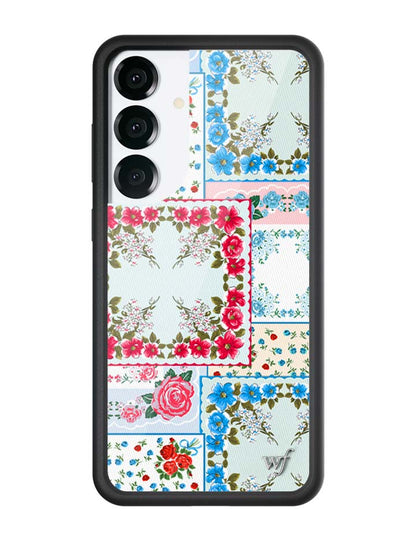 Sweetheart Patchwork Samsung Galaxy Case Blue - For Love & Lemons