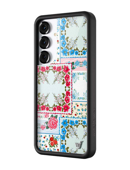 Sweetheart Patchwork Samsung Galaxy Case Blue - For Love & Lemons