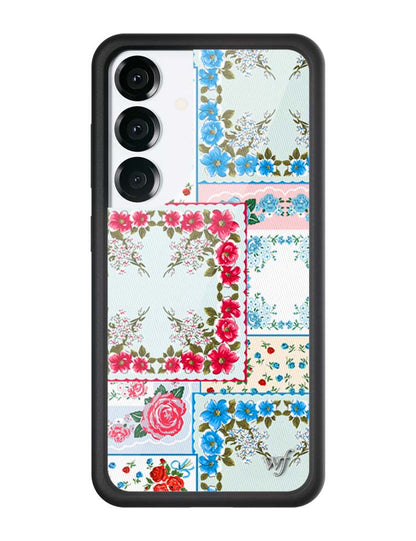 Sweetheart Patchwork Samsung Galaxy Case Blue - For Love & Lemons