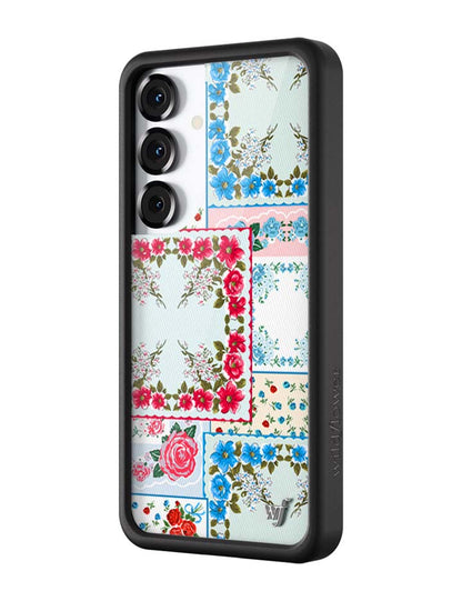 Sweetheart Patchwork Samsung Galaxy Case Blue - For Love & Lemons