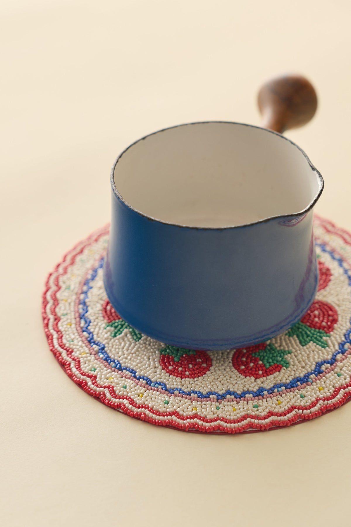 Beaded Trivet Red - For Love & Lemons