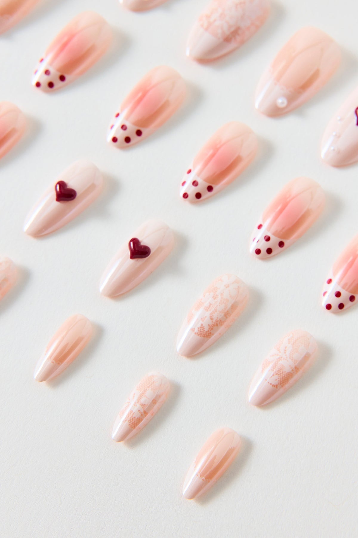 Lover Girl Press-On Faux Nail Set Lover Girl - For Love & Lemons