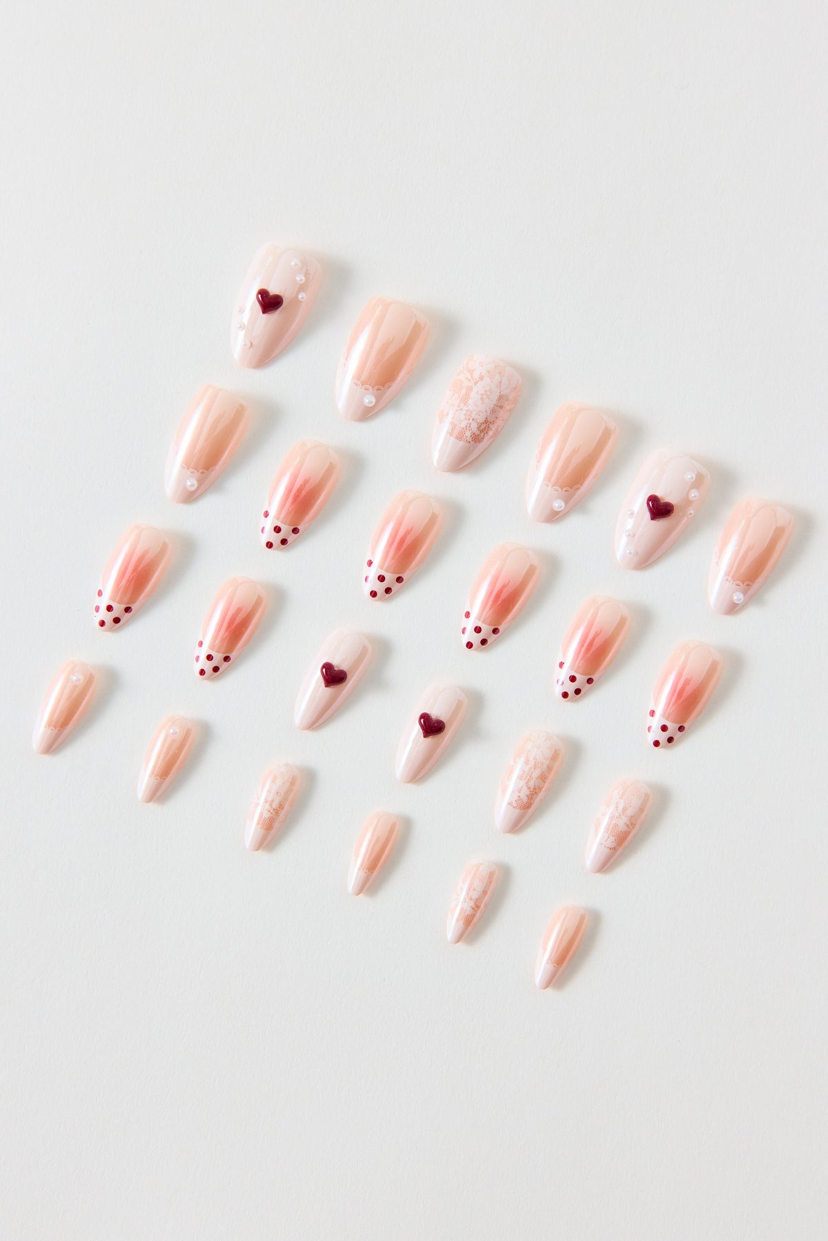 Lover Girl Press-On Faux Nail Set Lover Girl - For Love & Lemons
