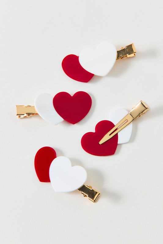 Crease Free Clips Red - For Love & Lemons