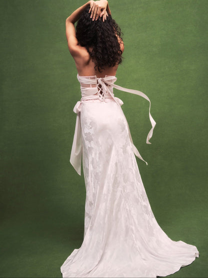 Aurora Gown Petal Pink - For Love & Lemons