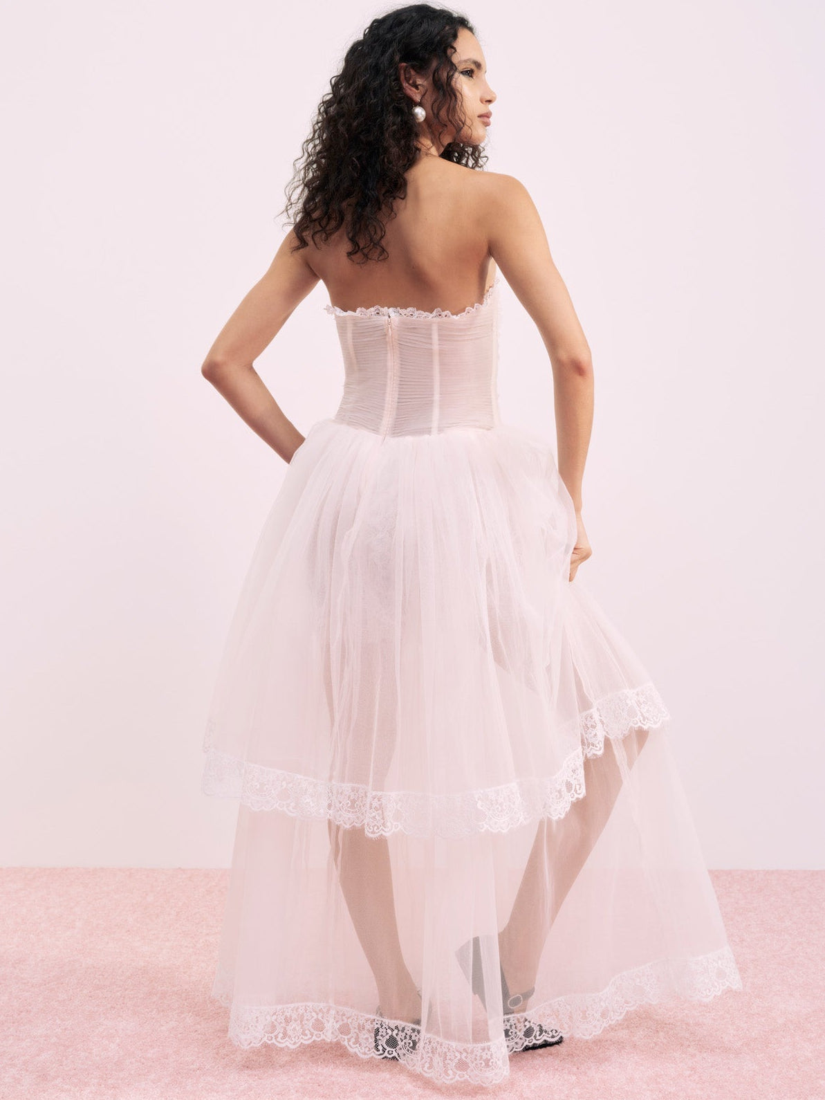 Sabrina Gown Petal Pink - For Love & Lemons