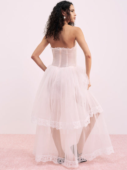 Sabrina Gown Petal Pink - For Love & Lemons