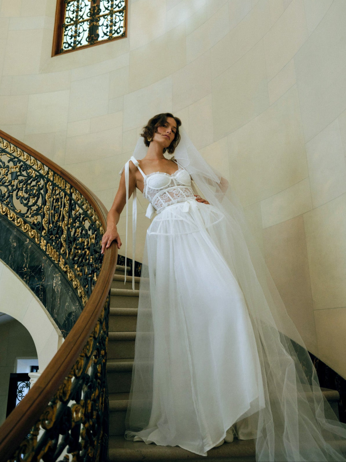 Valetta Gown Cream - For Love & Lemons