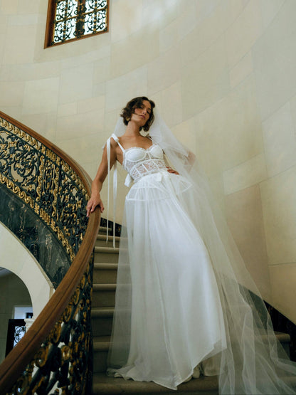 Valetta Gown Cream - For Love & Lemons