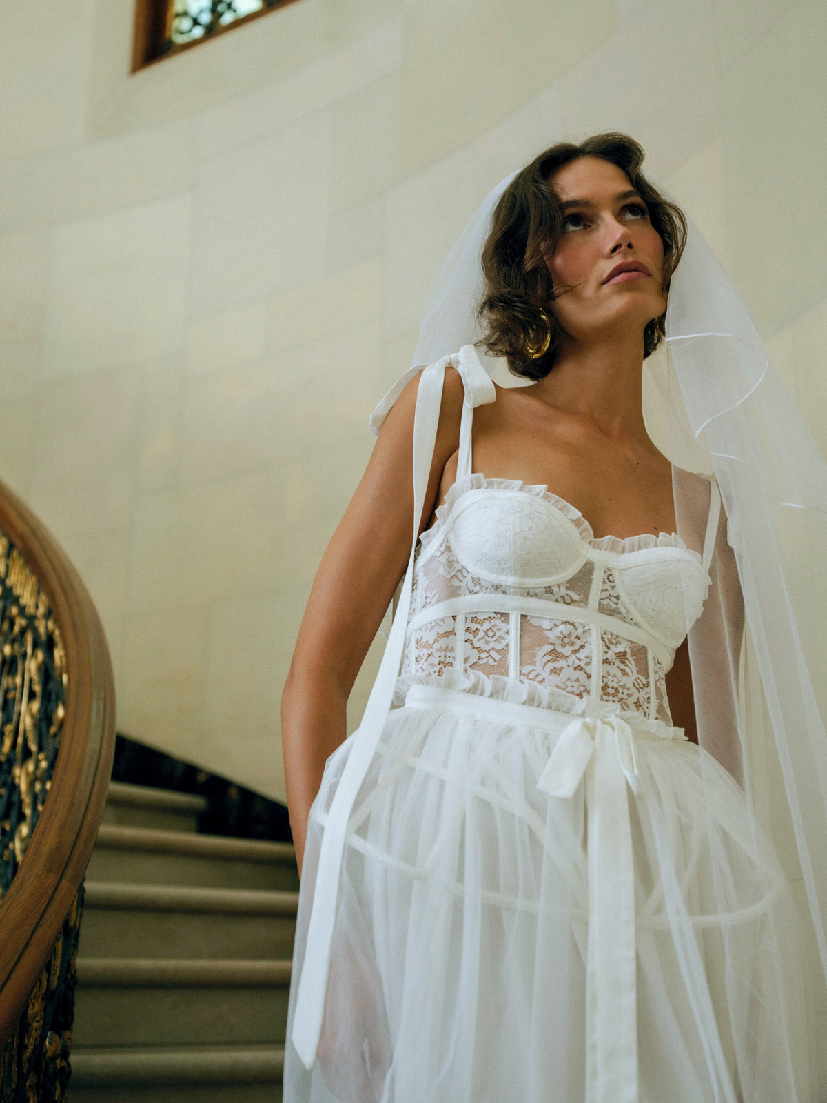 Valetta Gown Cream - For Love & Lemons