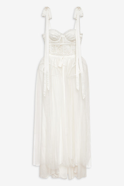 Valetta Gown Cream - For Love & Lemons