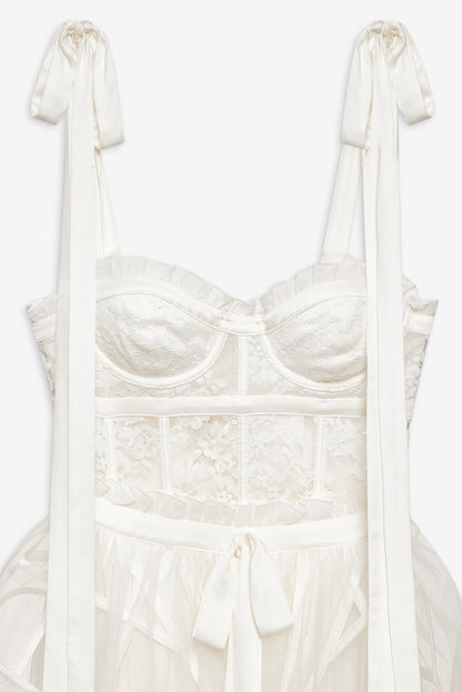Valetta Gown Cream - For Love & Lemons