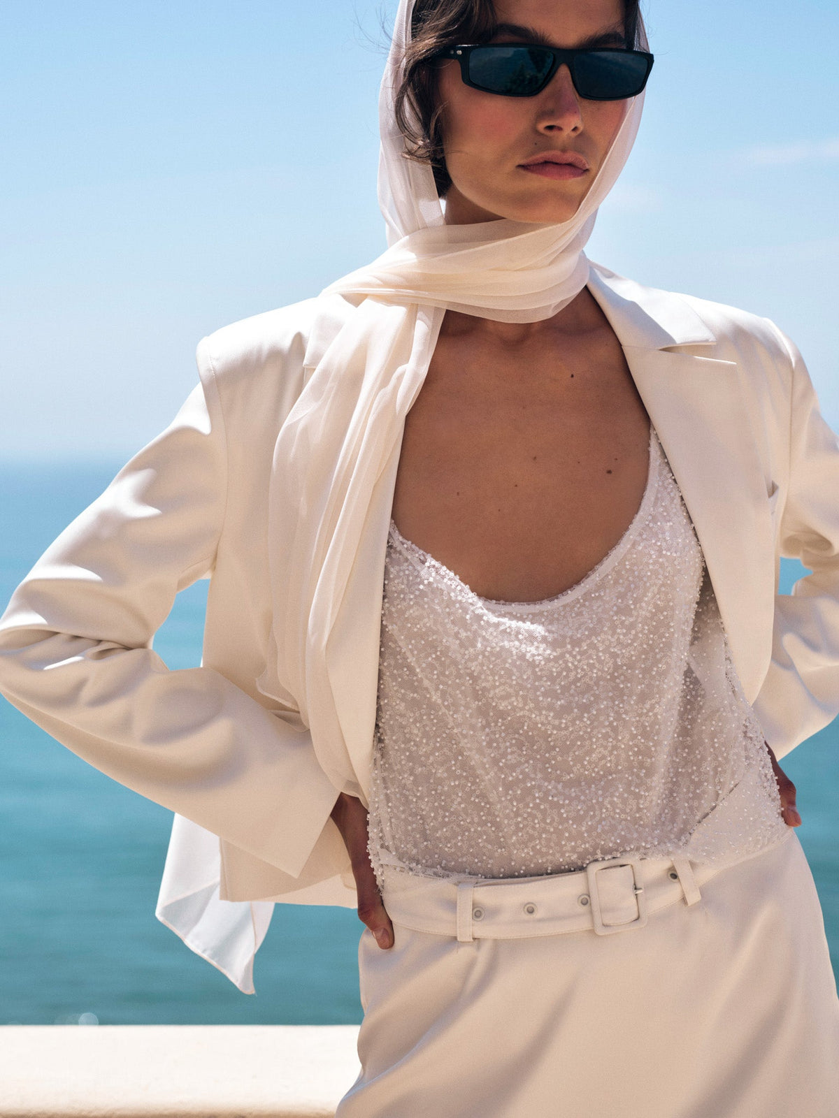 Hariette Blazer Cream - For Love & Lemons