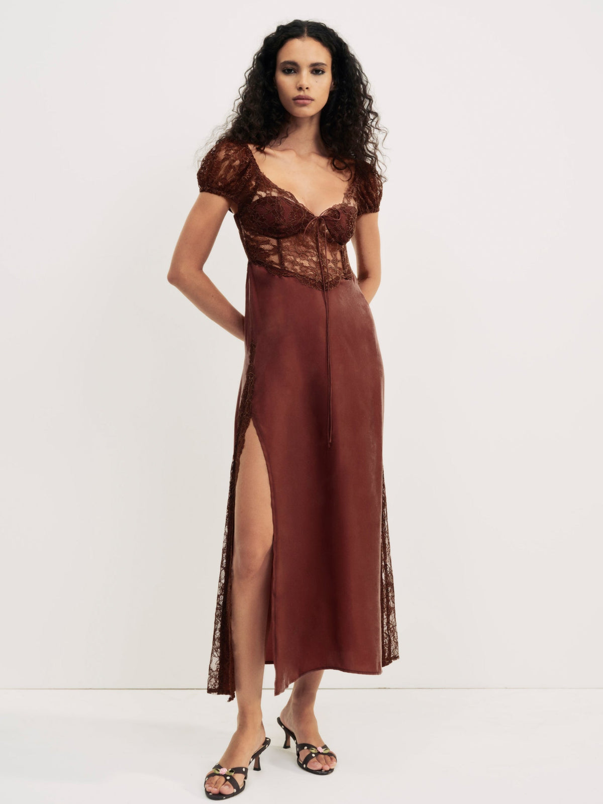 Casey Maxi Dress Rust - For Love & Lemons