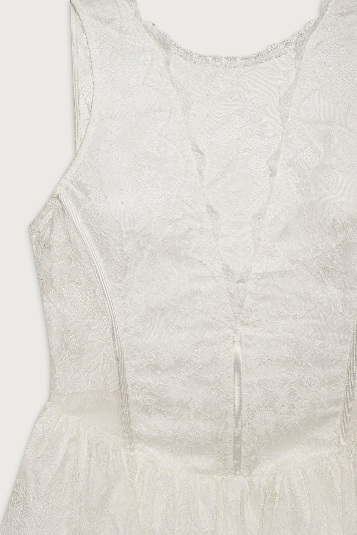 Tara Mini Dress White - For Love & Lemons