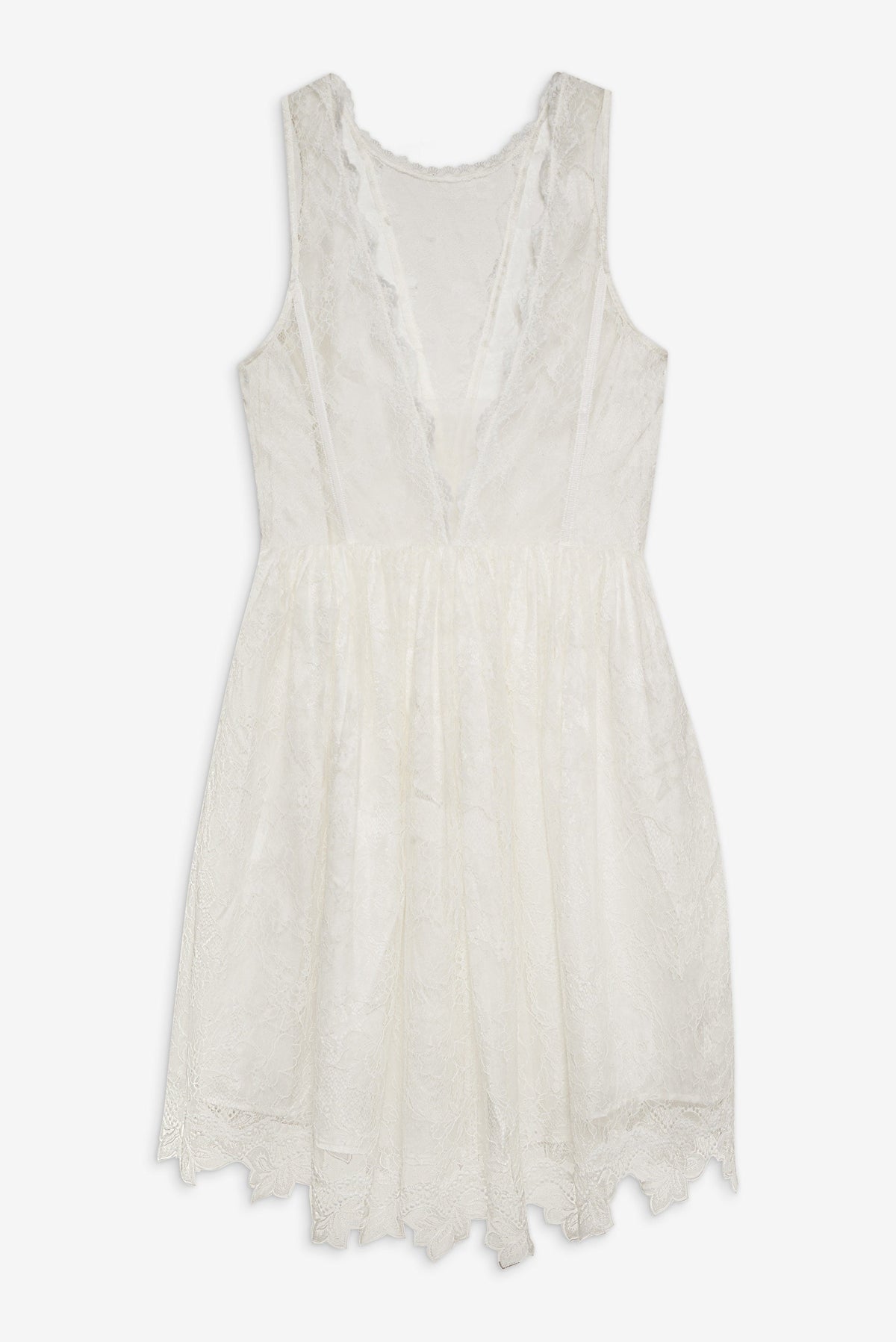 Tara Mini Dress White - For Love & Lemons