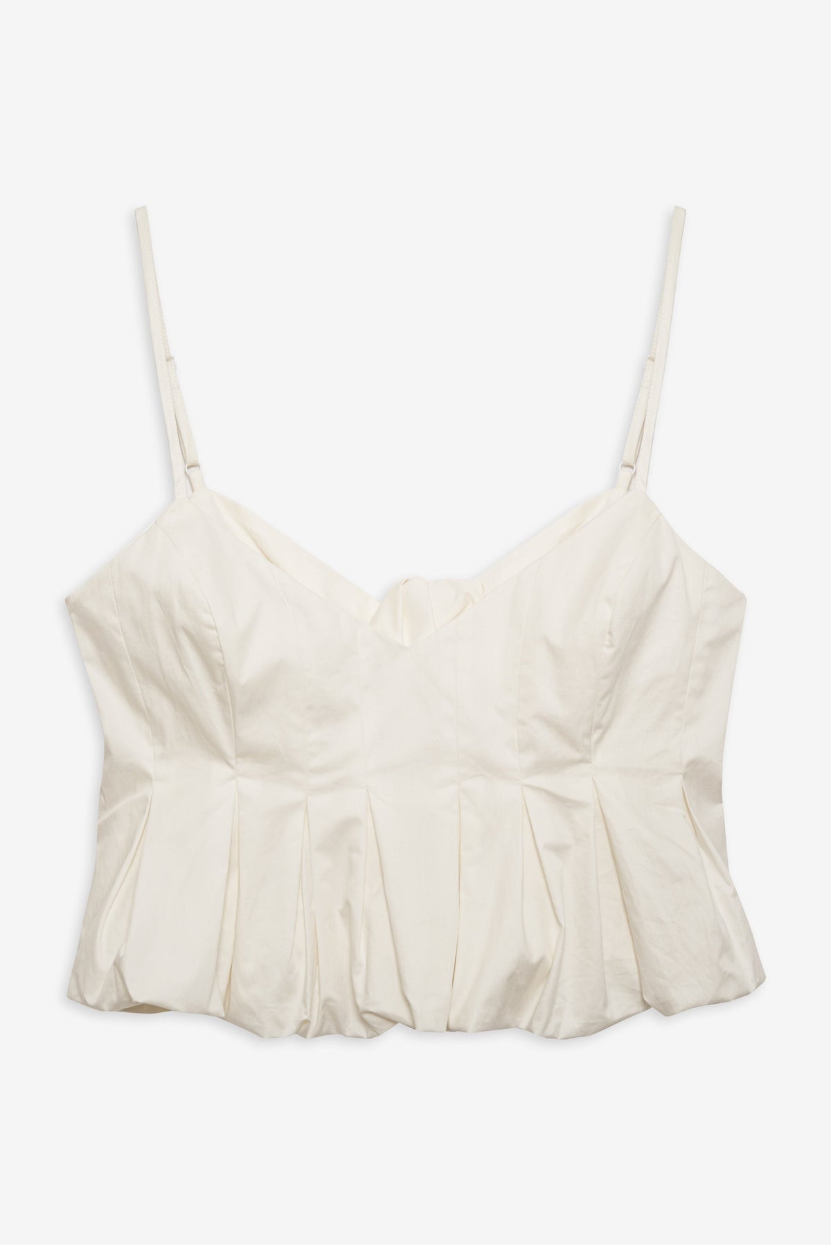 Louisa Poplin Top White - For Love & Lemons